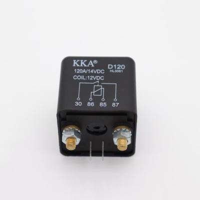 China AgSnO2 KKA-D120 120A 24V 1.8W Heavy Duty Car Starter Relay, Automotive Relay for Car, Engine, Truck, Boat Engine Power Start for sale