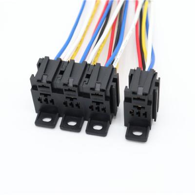 China KKA-WH-US USA universal standard wire harness for auto relay (customized available) purple 4 wire collection for sale