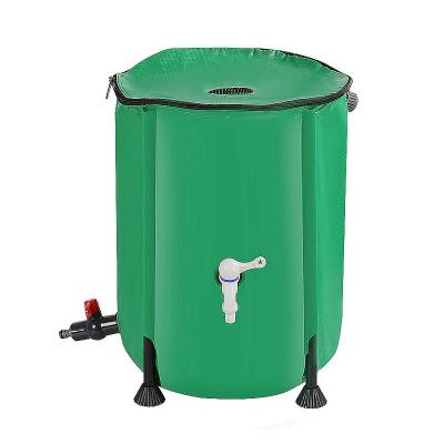 China Garden Use Plastic Portable Folding Rain Barrel For 50L 100L 250L 400L Water for sale