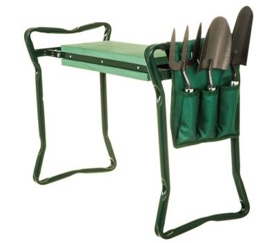 China garden kneeler seat with 8mm pocket foldable garden kneeler for sale