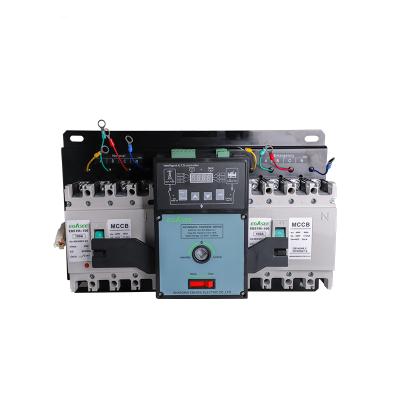 China CB Series 200amp Circuit Breaker Type ATS Power Supply Automatic Transition Switches ATS For Generator for sale