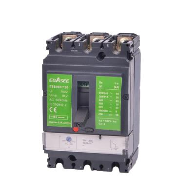 China Three Phase Motor Protection Mold Case Circuit Breaker 250amp MCCB DC 1500V Breaker Series for sale