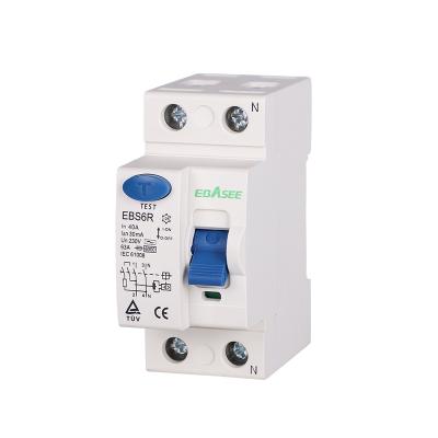 China AC 30mA 100mA RCD Residual Current Circuit Breaker 40A RCCB for sale