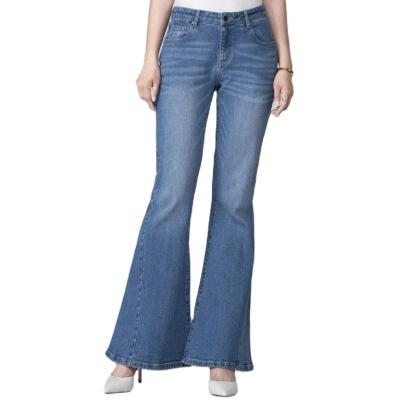 China Breathable New Fashion Fashionable Luxury Customizable Elastic Women Denim Jeans For Women for sale