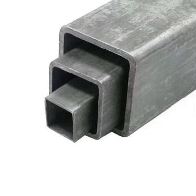 China Hollow Structure Pipe Black Carbon Square Steel Pipe 25x25 Section Weight for sale