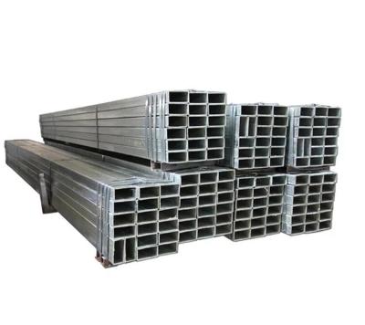 China Structure Pipe Cold Rolled Precision Steel Pipe Welded Zinc Coated GI Galvanized Rectangular Square Pipe For Frame Structure for sale