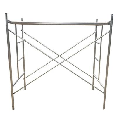 China Chinese cheap price width 914mm/1219mm/1700mm movable galvanized scaffolding steel door frame for construction for sale