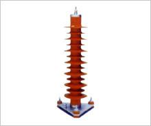 China Red 40.5 KV Zinc Oxide High Voltage Lightning Arrester Gapless Pollution Resistance for sale