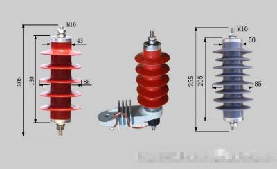 China Industrial 9kV Lightning Surge Protector , Lightning Arrester Used In Substation for sale