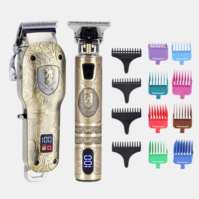 China Electric Rechargeable Low Noise Professional Hair Trimmer Razor Clipper Hotel Cordless Hair Cutting for sale