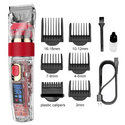 China Barber Clipper Cordless Professional Rechargeable Car Hair Clippers Rechargeable Hair Trimmer For Men for sale