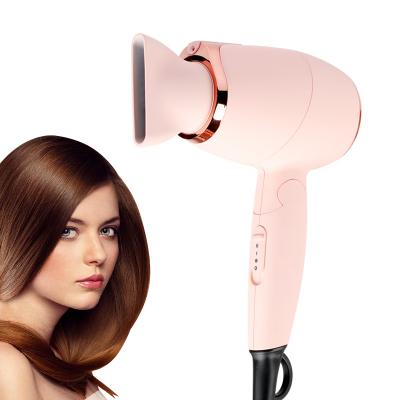 China High Power 2000W Foldable Professional Solon Blow Dryer Hot And Cold Wind Hair Dryer Volumizer Hammer Dryer for sale