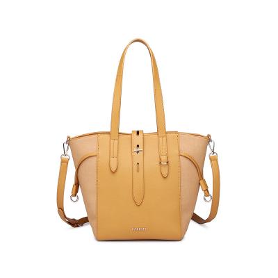 China Eco-friendly PU Leather Bag Designer Large Capacity Handbag Women Handbag Top Handle Satchel Shoulder for sale