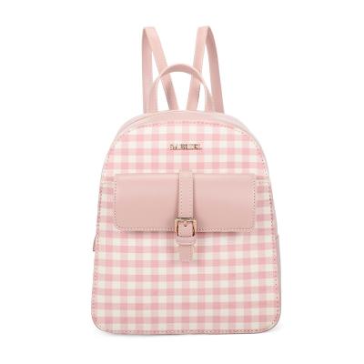 China Newly Designer Lovly School Bags Fashion Style Woman Backpack Laptop Square Backpack Mini RFID for sale