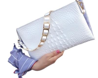 China 2021 Fashionable Crocodile RFID Wallets Lash Leather Woman Clutches Fashionable Designer Ladies Purses for sale