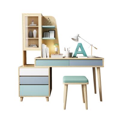 China Cheap Storage Bedroom Furniture Price Small Vanity Wood Make Up Dressers Sets Reading Desk Dressing Table for sale