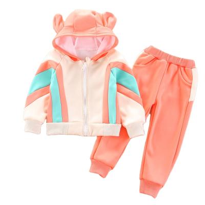 China ENGLAND STYLE SALE Sports Boys Girls Clothes 2PC Striped Kids Clothing Sets Long Sleeve Fashion Hot Kids Clothes for sale