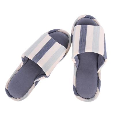 China Fashion Trend Cotton Spring Summer Couples Slippers Women Men Home Slippers Sandals Soft Floor TPR Household Slippers for sale