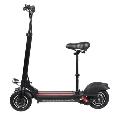 China 48V Lithium Battery 10 Inch Big Wheel Dual Motor Scooter 1000W Hub Motor Electric Scooter e-scooter for sale