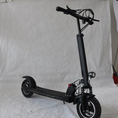 China 48V 10AH Aluminum Foldable Electric Scooter with Handle Hole Front Suspension for Adult for sale