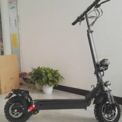 China Unisex Powerful 2400W Big Wheel 11 Inch Electric Scooter Vacuum Dual Tire 60km/h Offroad Motor for sale