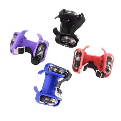 China Pure PP PP Roller Skates Flashing Shoe With PVC Rollers Cheap Price Hot Sale for sale