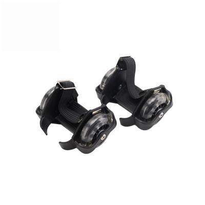 China High quality pp bracket+PU wheel roller skate flashing wheels for kids and adult for sale