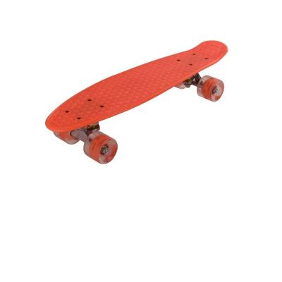 China Popular outdoor sports pp deck 22 inch plastic board fish board skateboard for sale