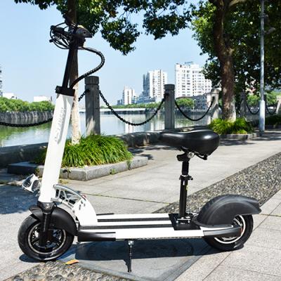 China Electric City Mobility Scooter Sit Down For Adult With Front And Rear Disc Brakes 10 Inch for sale