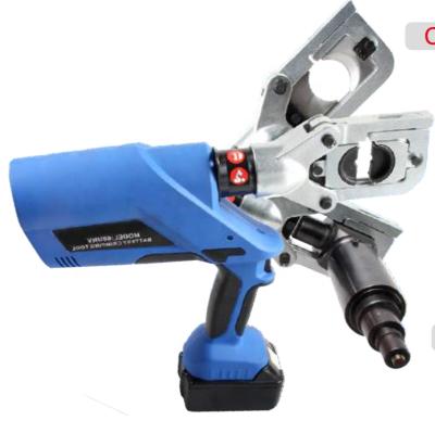 China Hot Sales Construction Steel Wire Battery Operated Hydraulic Electric Crimping Tool For Stainless Steel Connectors for sale