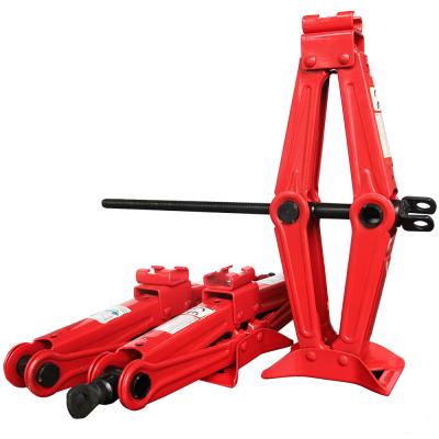 China ODETOOLS 2020 Best Pressure Resistant Sell Mini Pressure Resistant Manual Scissor Jack 1 Ton For Car Lifting for sale