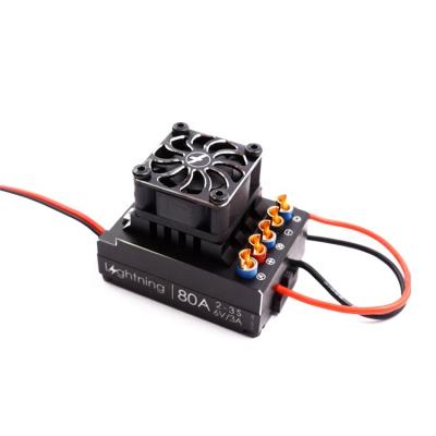 China RC model New arrival mini rc car spare parts 2-3S 80a bldc model ESC De 80 a for sale