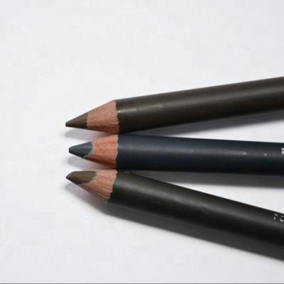 China EYE Private Label High Quality Waterproof Makeup Cosmetic Custom Wooden Eyebrow Pencil Dark Brown for sale