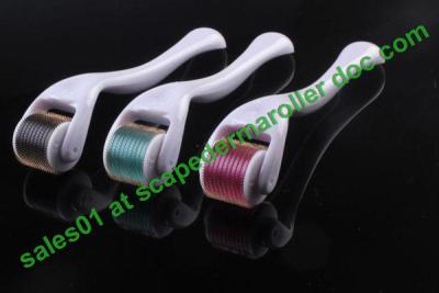 China fine titanium microneedle derma roller for face for sale