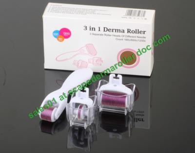 China 3 in 1 derma roller price for sale