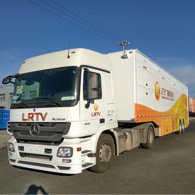 China Customization OBV Outdoor Van for TV Station Broadcast Company Breaking News Broadcasting for sale