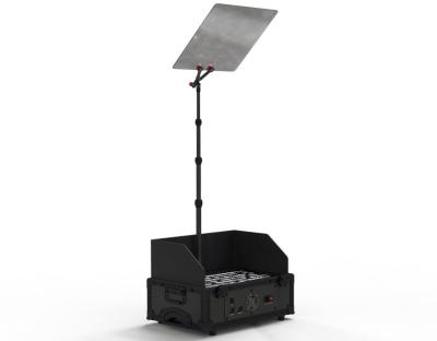 China Adjustable Glass Height 22 Inch Teleprompter for TV Video Conferences and Live Events for sale