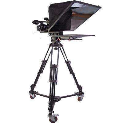 China 22 Inch Speech Broadcasting Studio Teleprompter with Caster Tripod by TYSTVideo for sale