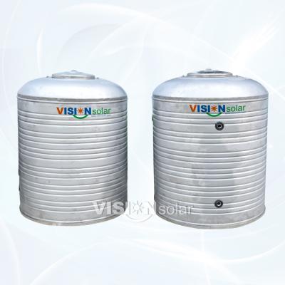 China Hot Water Storage Insulated Stainless Steel Solar Hot Water Tank 1000L for sale