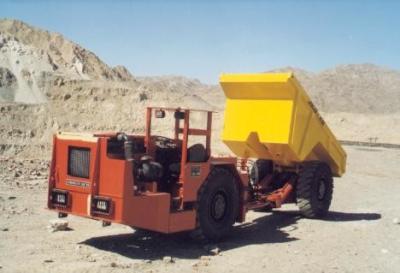 China Powerful Coal Mine Dump Truck / Strength Industrial Mining Equipment for sale