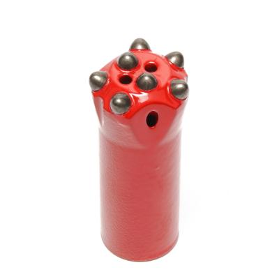 China Rock Drilling Tapered Drill Bits Fast Drilling Speed With 4/5/6/7/8 Buttons for sale