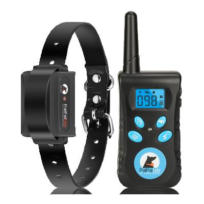 China Adjustable Shock Levels Plastic Pet Training Product Mental Dog Us Training Collar Rechargeable Outdoor For Dogs for sale