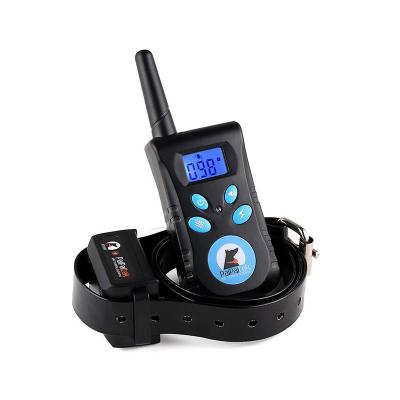 China Adjustable Shock Levels Remote Agility Pet Bark Training Equipment Dog Slave Training Electric Collar for sale