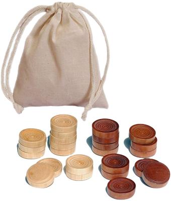 China Indoor Wooden Game Controllers Lawn Game / Table Game Outdoor Game With Storage Bag for sale