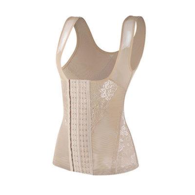 China Viable Women's Abdomen Control Reinforced Six-breasted Corset Body Waist and Abdomen Corset Vest Waist Training Equipment for sale