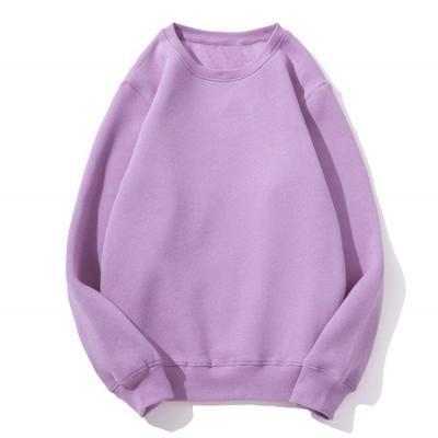 China 2021 QUICK DRY Women'S Streetwear Fashion Autumn Fleece Hoodie Custom O Neck Sweater Set for sale