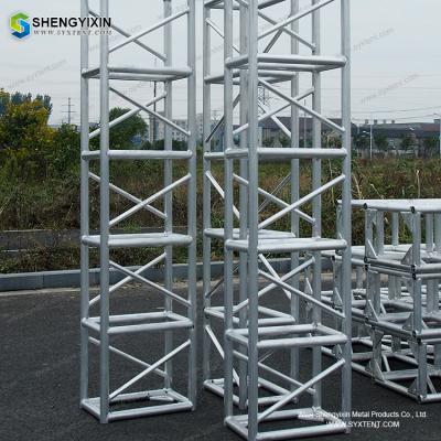 China Plastic square spigot truss made in China Aluminium cheap Spigot Truss For Sale , exhibition Truss, concert stage Truss for sale