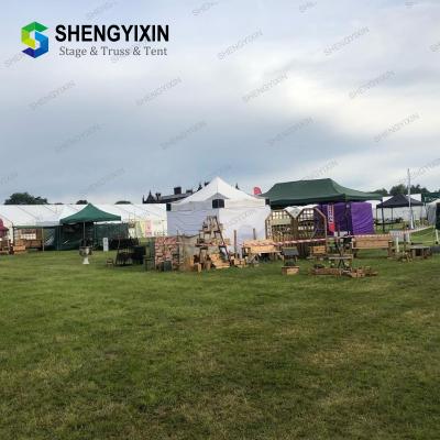 China Wholesale cheap Aluminum Frame canopy industrial tent, PVC White Fabric Unfolding trade show Tent for Commercial Event for sale