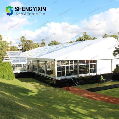 China hot sale Sturdy tents outdoor big tent clear roof wedding tent decoration for square or plaza for sale