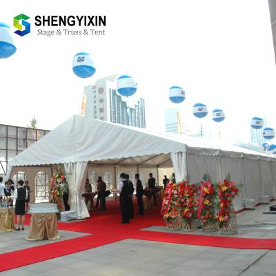 China OEM Event Tent with stable truss Luxury White Cover Big Outdoor Wedding Event Tent for 300 Seater for sale